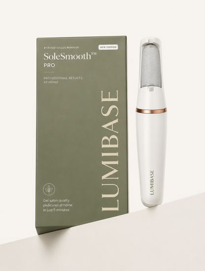 LumiBase SoleSmooth™ | Professional Electric Foot Callus Remover