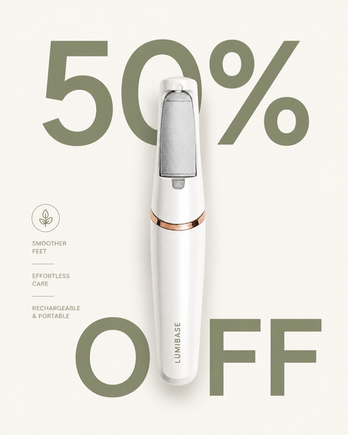 LumiBase SoleSmooth™ | Professional Electric Foot Callus Remover